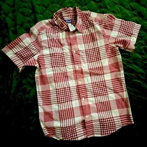 Patagonia Organic Cotton button up LARGE